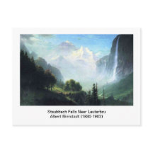 Albert Bierstadt, staubach滝近くlauterbru