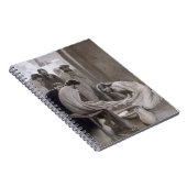 Albert Edelfeel – イエスが弟子たちの足を洗う ノートブック (右側)