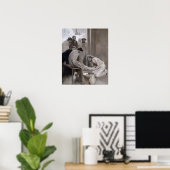 Albert Edelfeel – イエスが弟子たちの足を洗う ポスター (ホームオフィス)