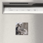 Albert Edelfeel – イエスが弟子たちの足を洗う マグネット (インサイチュ (食洗機))