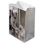 Albert Edelfeel – イエスが弟子たちの足を洗う ミディアムペーパーバッグ (裏面アングル)