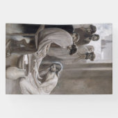 Albert Edelfeel – イエスが弟子たちの足を洗う 横断幕 (横)