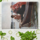 Albert Edelfeel -《キリスト教》洗礼式や命名式へ キッチンタオル (折り畳み)