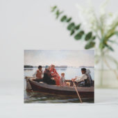 Albert Edelfeel -《キリスト教》洗礼式や命名式へ ポストカード (スタンド正面)