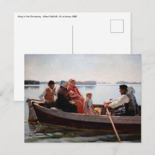 Albert Edelfeel -《キリスト教》洗礼式や命名式へ ポストカード