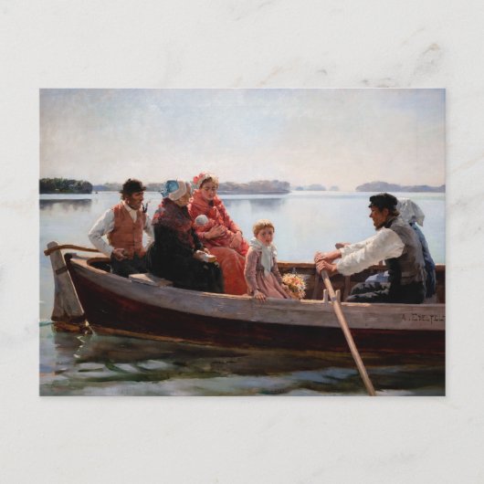 Albert Edelfeel -《キリスト教》洗礼式や命名式へ ポストカード (正面)