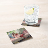 Albert Edelfeel – グッドフレンド スクエアペーパーコースター (インサイチュ)