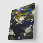 Albert Edelfeel – スイリー，勉強 スクエア壁時計 (傾斜)