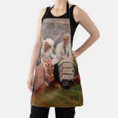 Albert Edelfeel – 教会の外の女性 エプロン (インサイチュ)