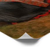 Albert Edelfeel – 教会の外の女性 ポスター (角)