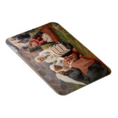 Albert Edelfeel – 教会の外の女性 マグネット (右側)