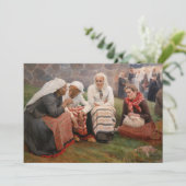 Albert Edelfeel – 教会の外の女性 招待状 (スタンド正面)