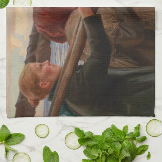 Albert Edelfel – 外群島 キッチンタオル (折り畳み)