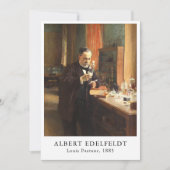 Albert Edelfeldt — Louis Pasteur (1885) シーズンカード (正面)