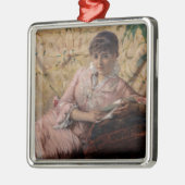 Albert Edelfelt – ザ読ズ・パリジェンヌ メタルオーナメント (左)