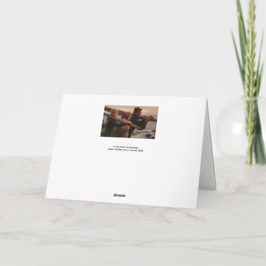 Albert Edelfelt – 外部群島 カード (裏面)