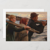 Albert Edelfelt – 外部群島 サンキューカード (正面/裏面)