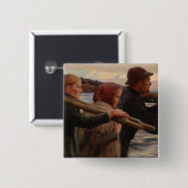 Albert Edelfelt – 外部群島 缶バッジ (正面&裏面)