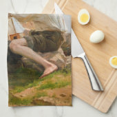 Albert Edelfelt – 造船会社 キッチンタオル (四つ折り)