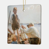 Albert Edelfelt – 造船会社 セラミックオーナメント (左)