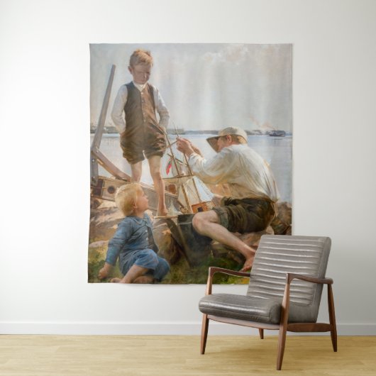 Albert Edelfelt – 造船会社 タペストリー (インサイチュ)