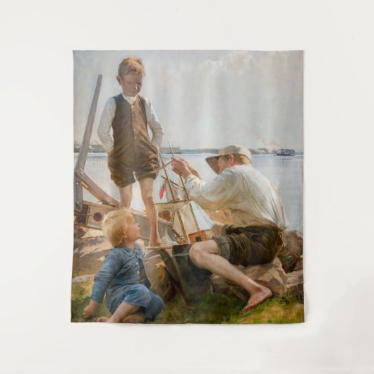 Albert Edelfelt – 造船会社 タペストリー (正面)