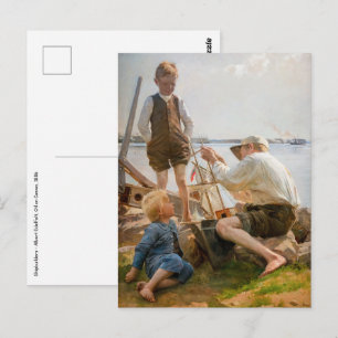 Albert Edelfelt – 造船会社 ポストカード