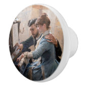 Albert Edelfelt -遊のピアノ セラミックノブ (右)