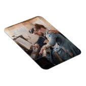 Albert Edelfelt -遊のピアノ マグネット (右側)