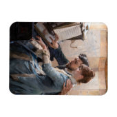 Albert Edelfelt -遊のピアノ マグネット (横)