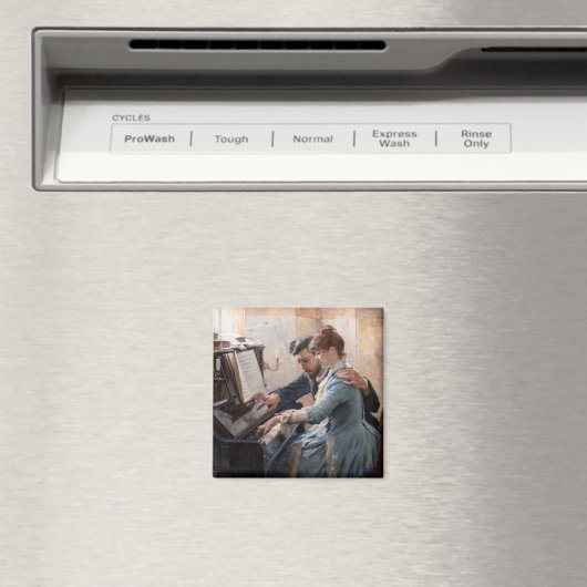 Albert Edelfelt -遊のピアノ マグネット (インサイチュ (食洗機))