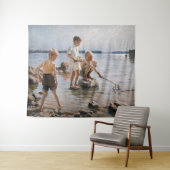 Albert Edelfelt -遊 Boys's on the Shore タペストリー (インサイチュ(横))