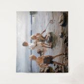 Albert Edelfelt -遊 Boys's on the Shore タペストリー (正面)