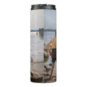 Albert Edelfelt -遊 Boys's on the Shore タンブラー (裏面)