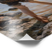 Albert Edelfelt -遊 Boys's on the Shore フォトプリント (角)