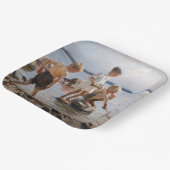 Albert Edelfelt -遊 Boys's on the Shore ペーパープレート (傾斜あり)