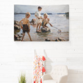 Albert Edelfelt -遊 Boys's on the Shore 横断幕 (インサイチュ)