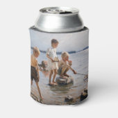 Albert Edelfelt -遊 Boys's on the Shore 缶クーラー (缶裏面)