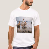 Albert Edelfelt -遊 Boys's on the Shore Tシャツ (正面)