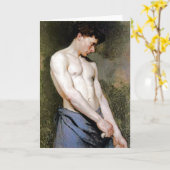 Albert Edelfelt Fine Art Greetings Card カード (黄色い花)