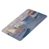 Albert Edelfelt - Harbour in Helsinki マグネット (左側)