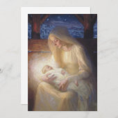 Albert Edelfelt - Madonna 招待状 (正面/裏面)