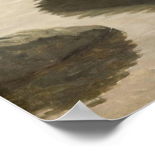 Albert Edelfelt - Two Boys on a Log ポスター (角)