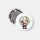 Albert Einstein 2 マグネット (正面/裏面)