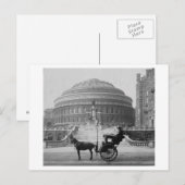 Albert Hall London 1904,イングランドでの馬車 ポストカード (正面/裏面)