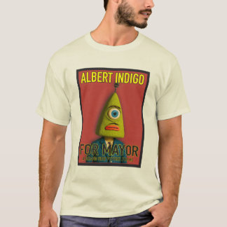 Albert Indigo for Mayor Tシャツ