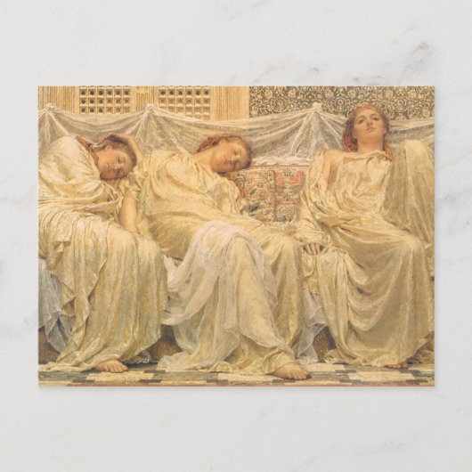 Albert Joseph Moore, Artによるドリーマビクトリアンーズ ポストカード (正面)