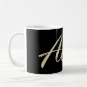Albert Name whitegold Tasse Teetasse Kaffeetasse コーヒーマグカップ (左)