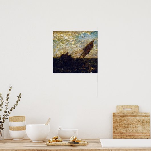 Albert Pinkham Ryder The Waste of Waters ポスター (キッチン)