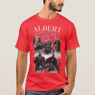 Albert Wesker Collage Resident Evil Poster Video G Tシャツ